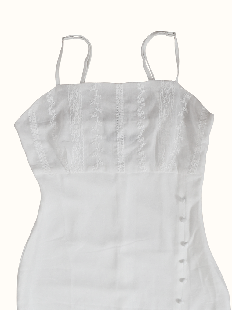 Vestido Blanco Nasty Gal 2