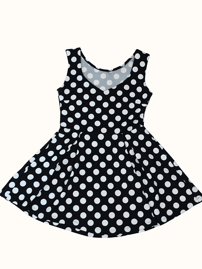 Vestido Lunares 80's