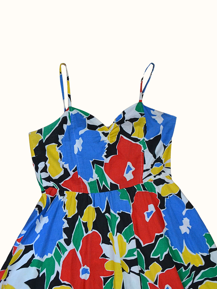 Vestido Vintage de Colores 3