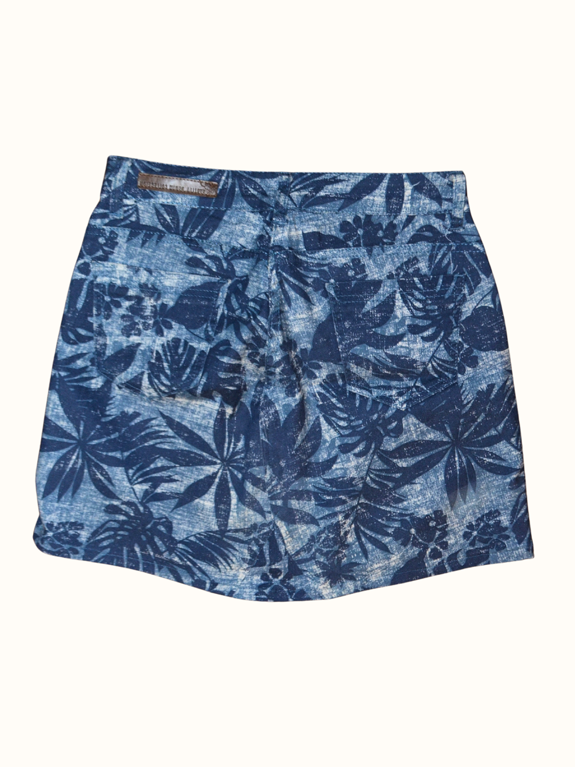 Falda de Mezclilla Reconstituida  2