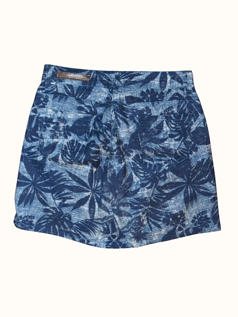 Falda de Mezclilla Reconstituida  2