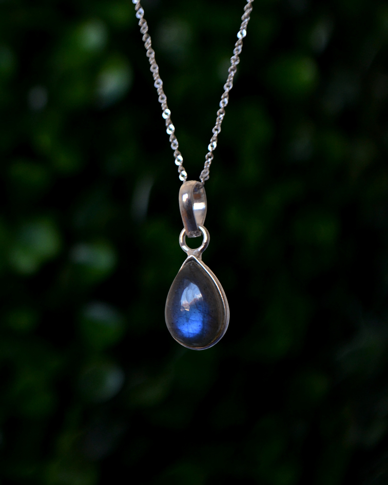 Colgante Gota Labradorita