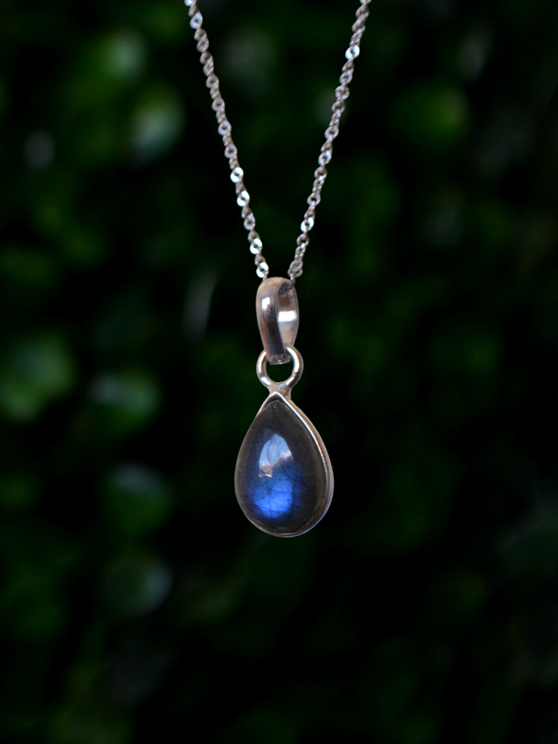 Colgante Gota Labradorita 3