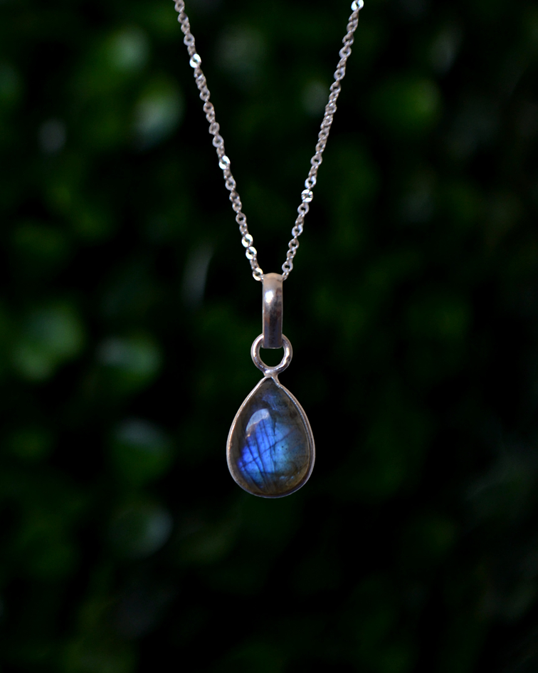 Colgante Gota Labradorita