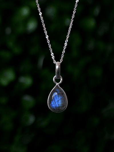 Colgante Gota Labradorita
