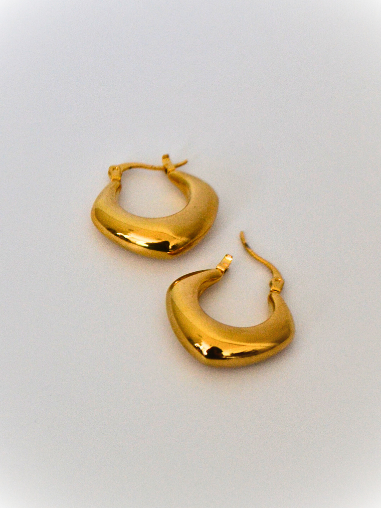 Argollas Eternity Baño de Oro  1