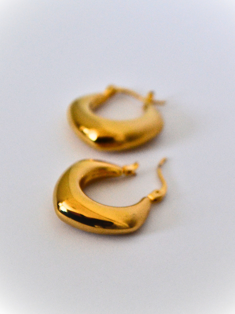 Argollas Eternity Baño de Oro  2