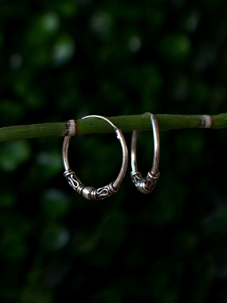 Argollas Bali Sol 22mm 2