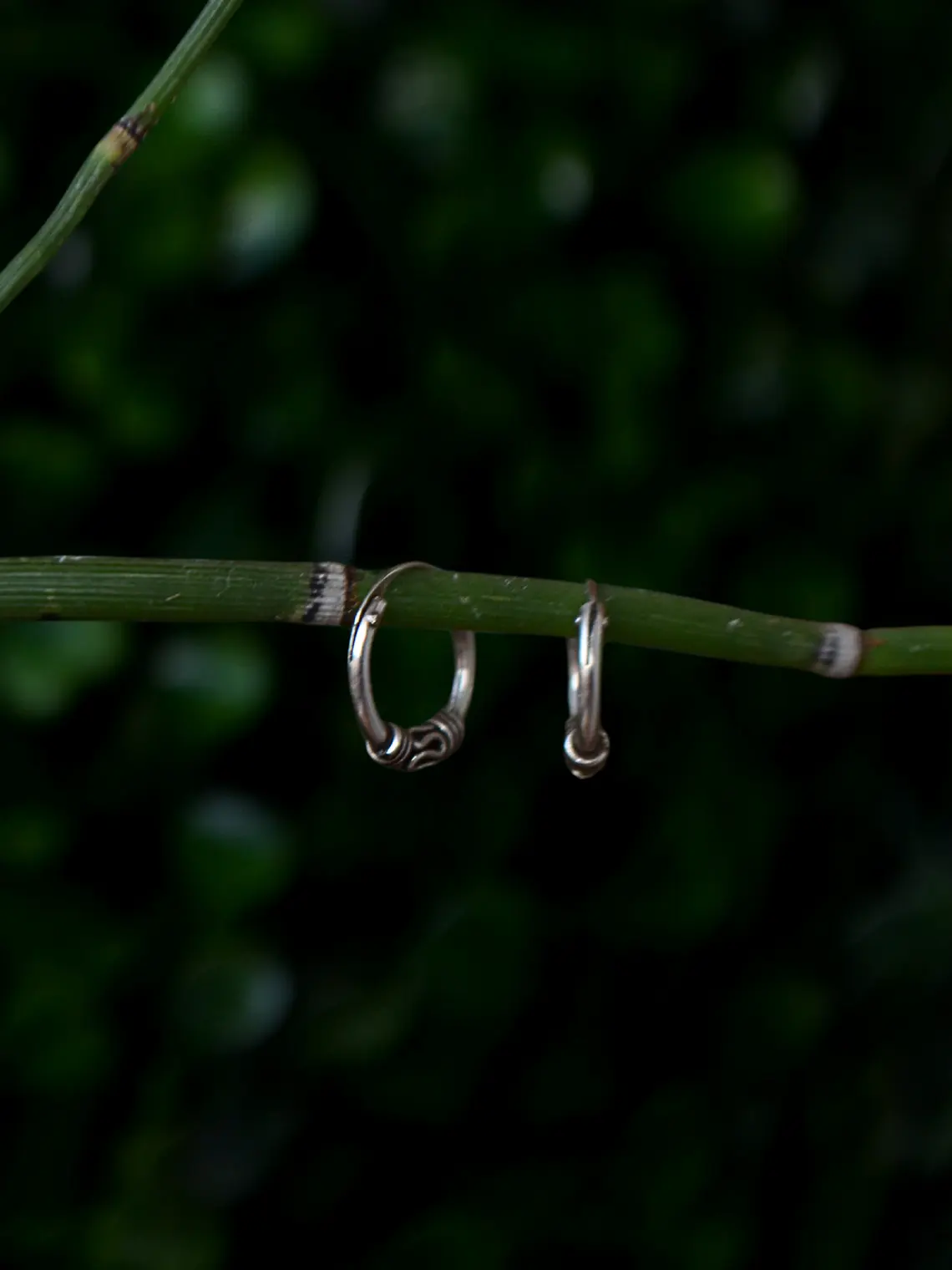 Argollas Bali Snake 12mm 2