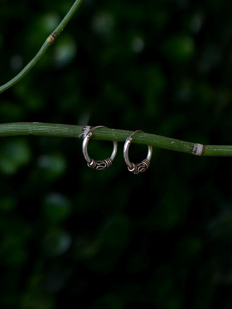 Argollas Bali Snake 12mm 1
