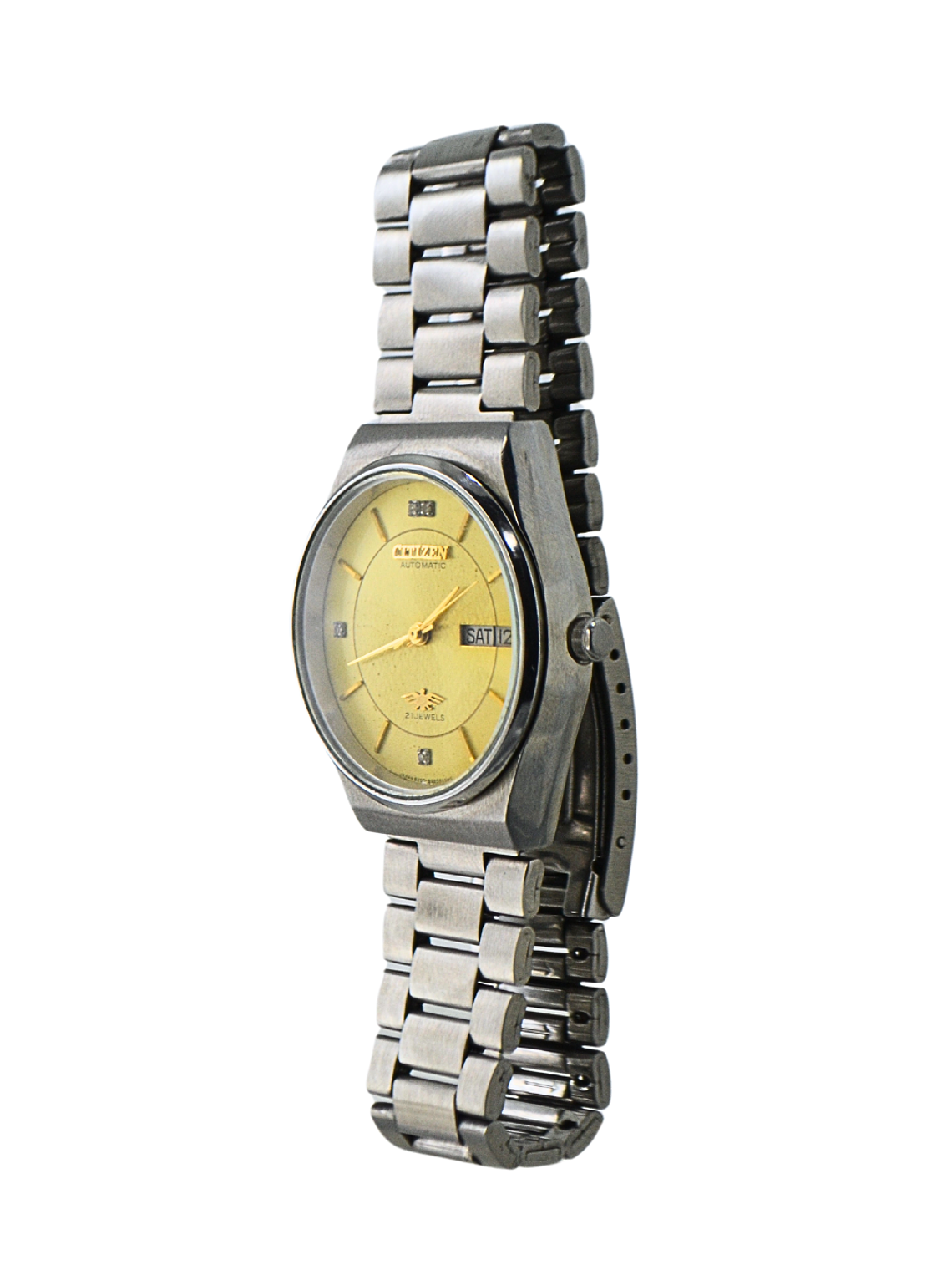 Reloj Hombre Automático Citizen Eagle 7 8200 Vintage 21 Jewels   2