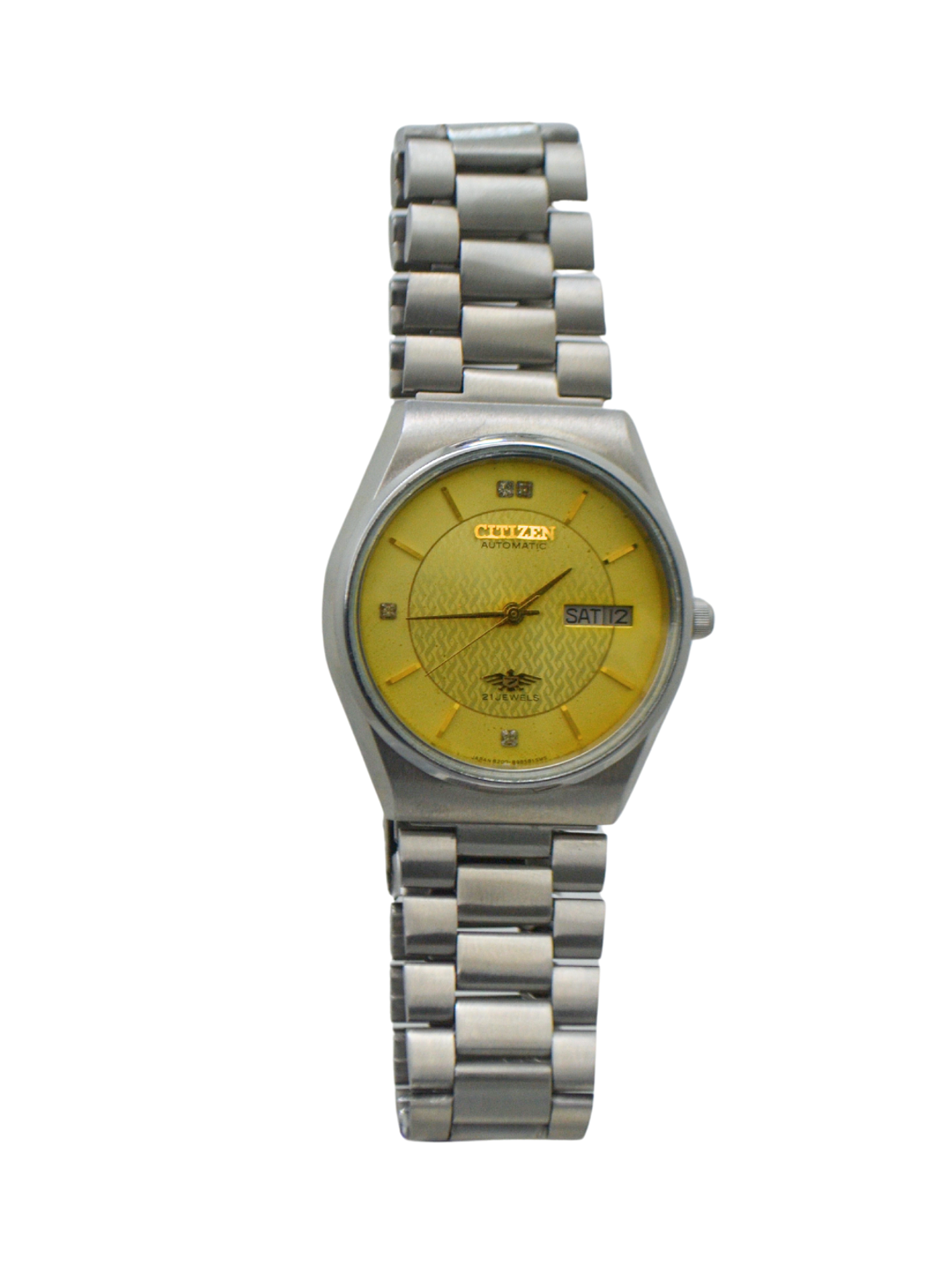 Reloj Hombre Automático Citizen Eagle 7 8200 Vintage 21 Jewels   1