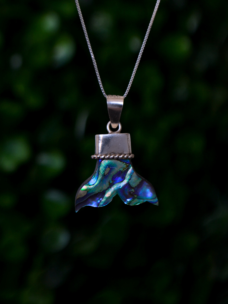 Colgante Cola de Ballena Abalone 1