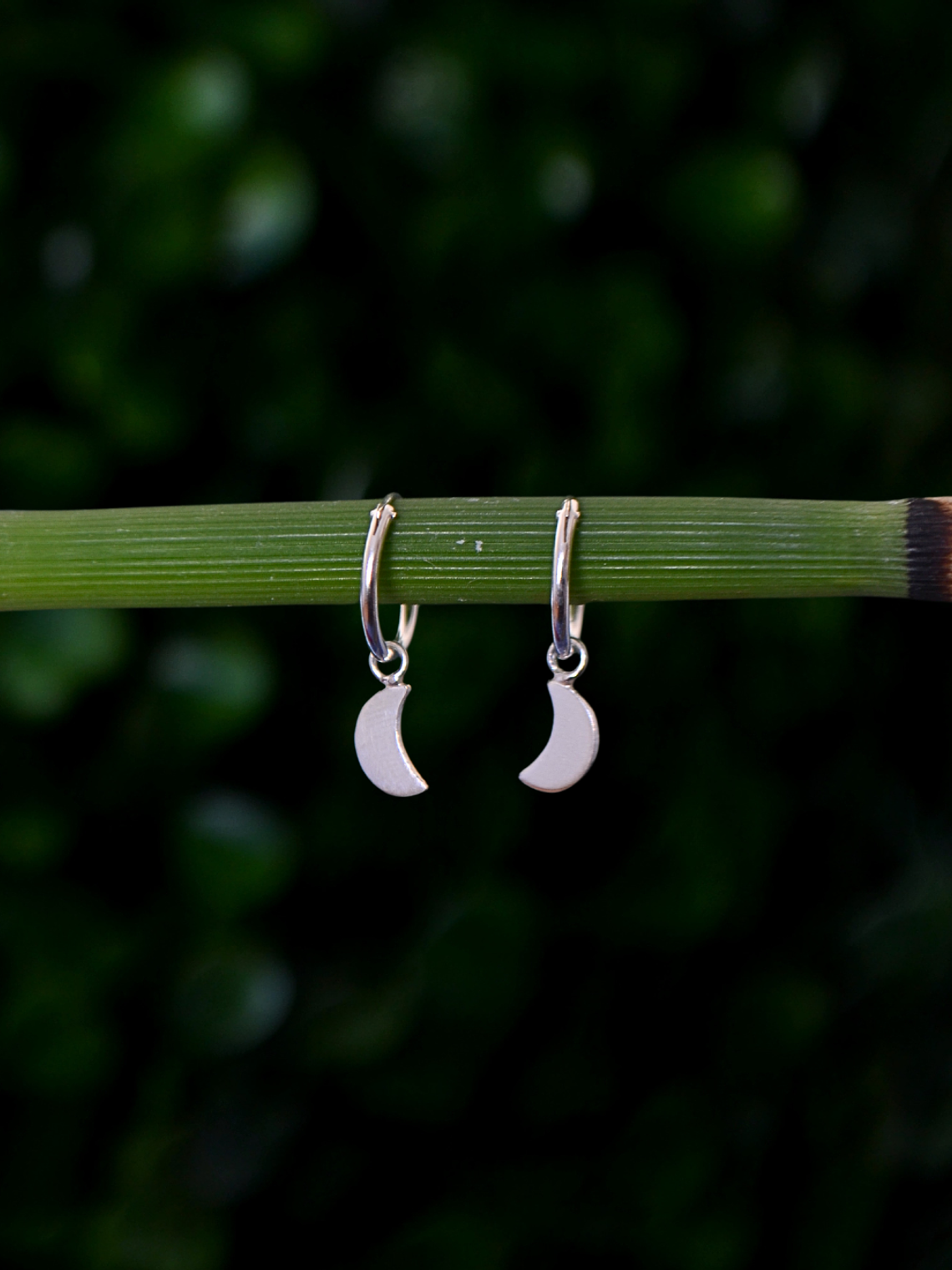 Argollas 12mm Luna Creciente  1