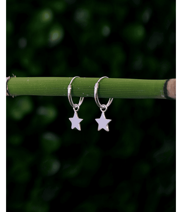Argollas 12mm Estrellas