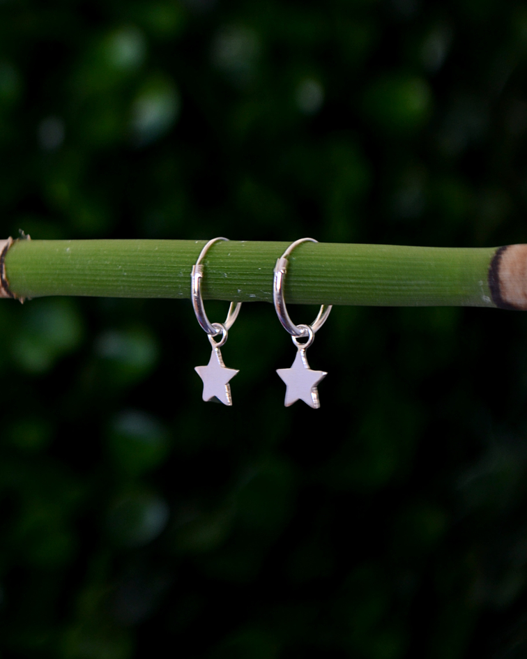Argollas 12mm Estrellas