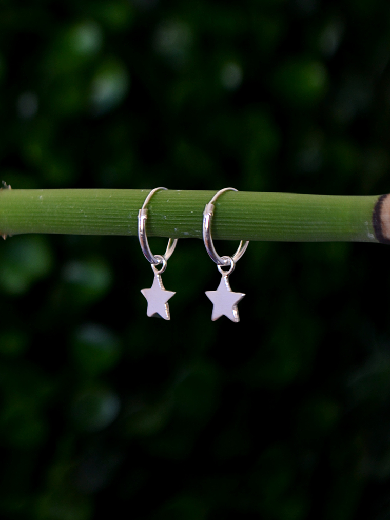 Argollas 12mm Estrellas 1