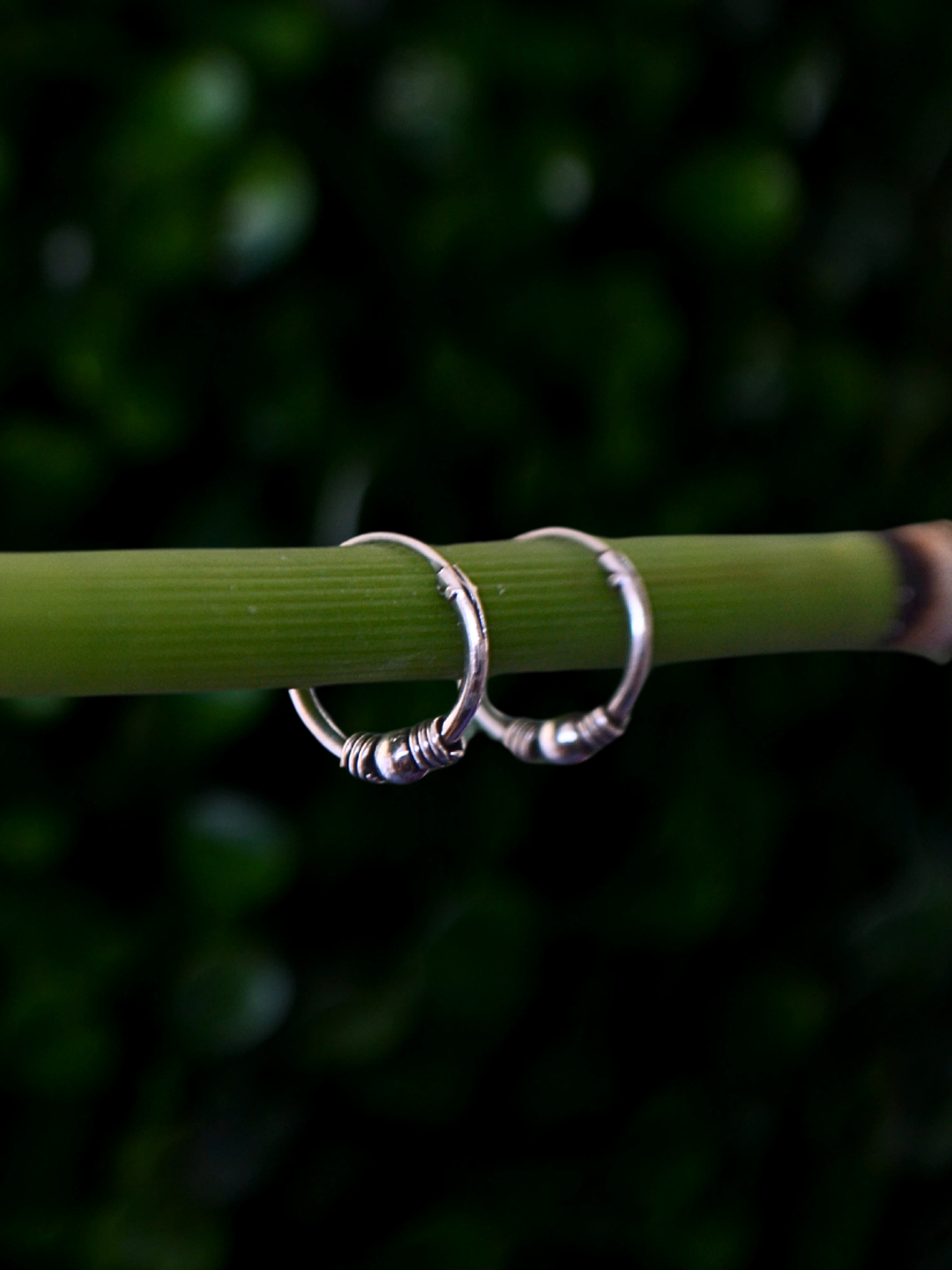 Argollas Bali Nébula 12mm 1