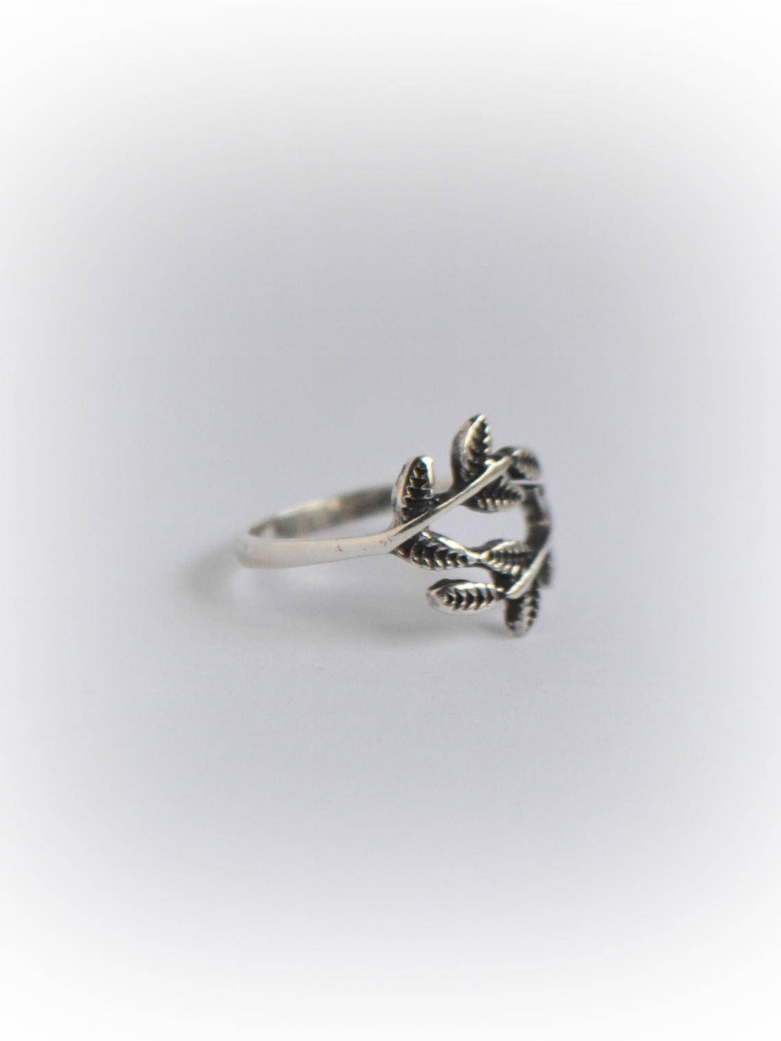 Anillo Hojas 3