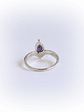 Anillo Gota Amatista - Miniatura 4