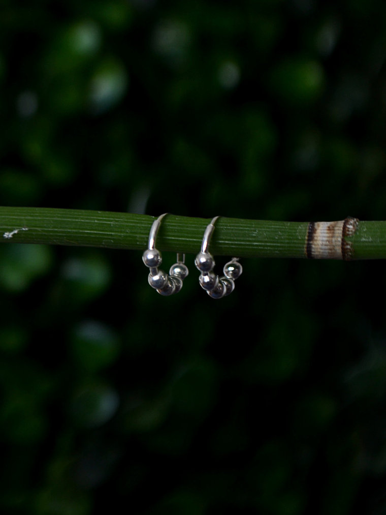 Argollas 12mm Esferas  2