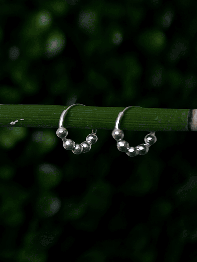 Argollas 12mm Esferas 