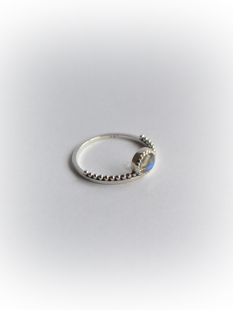 Anillo Piedra Labradorita 3