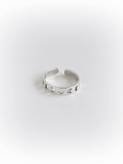 Anillo Midi Fases Lunares