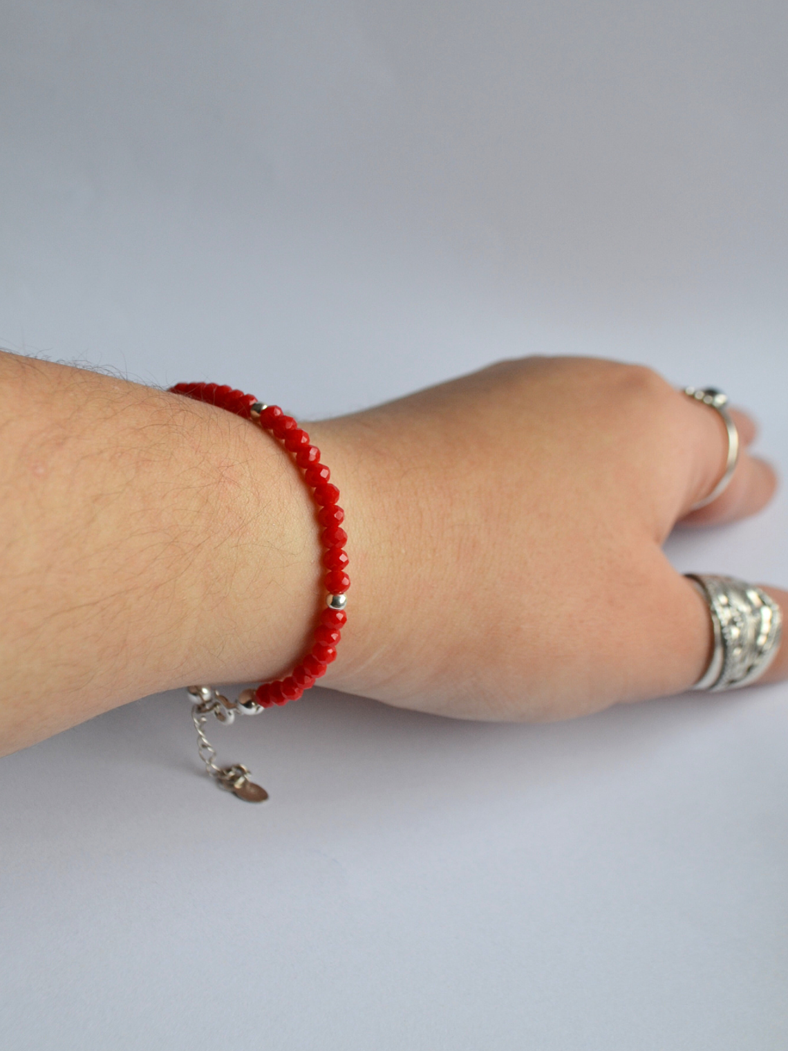 Pulsera de Protección Roja 3