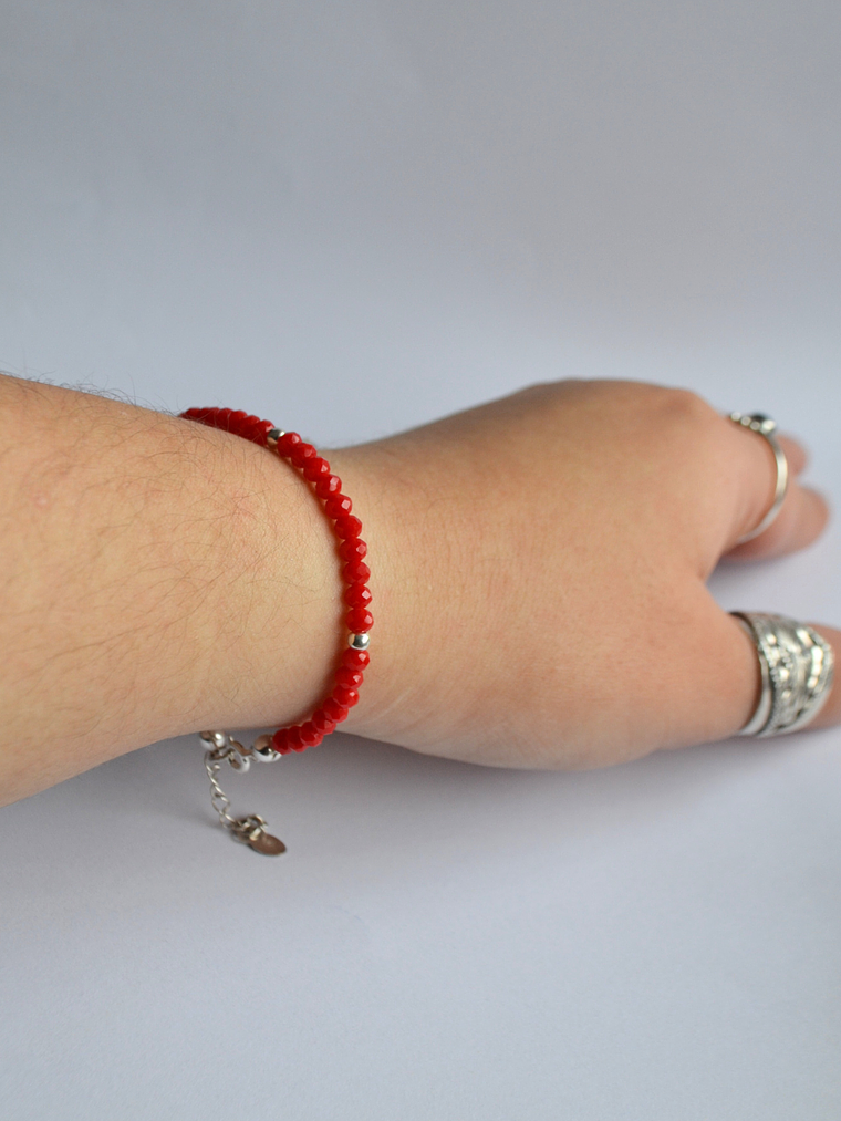Pulsera de Protección Roja 3