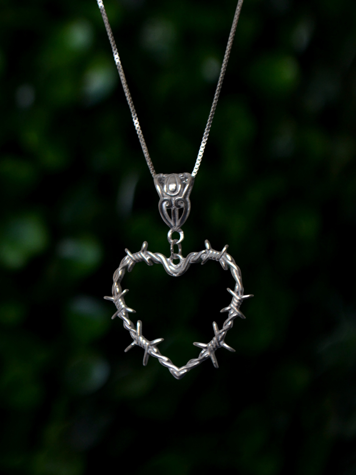 Collar Bichota: Corazón de Espigas  1