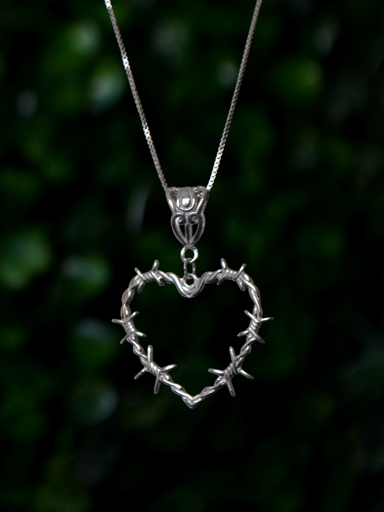 Collar Bichota: Corazón de Espigas  1