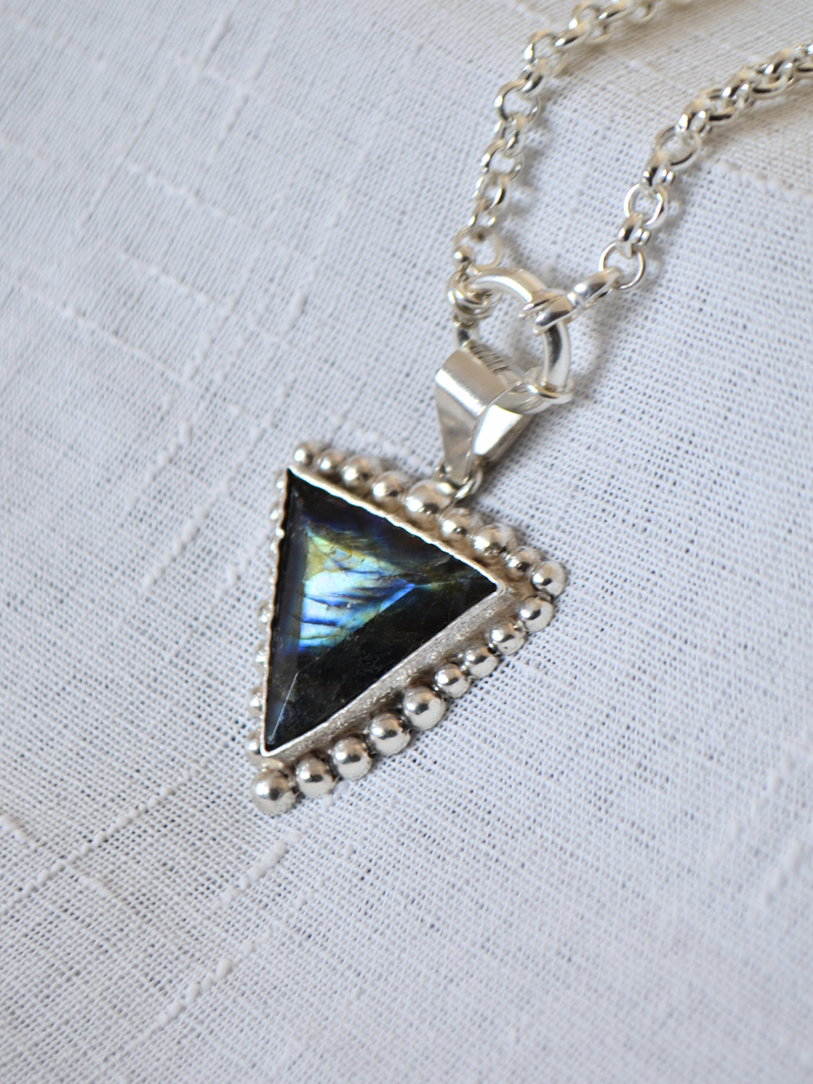 Colgante Maxi Prisma Labradorita 1