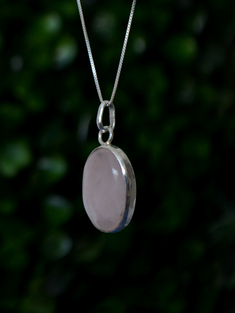 Colgante Cuarzo Rosa 2