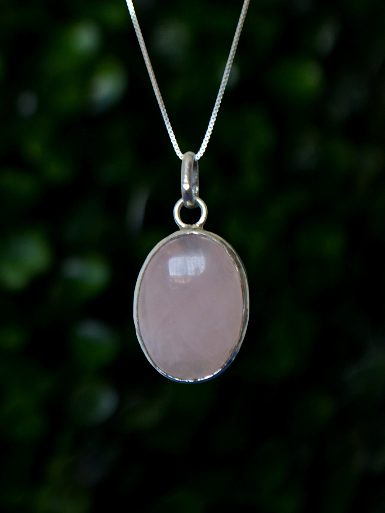 Colgante Cuarzo Rosa 1
