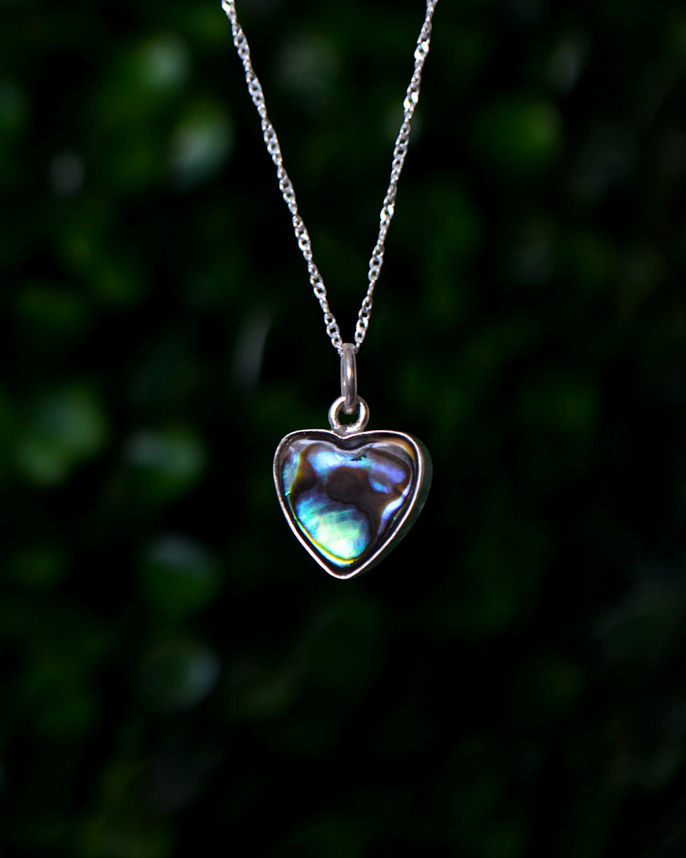 Colgante Abalone Corazon Petit