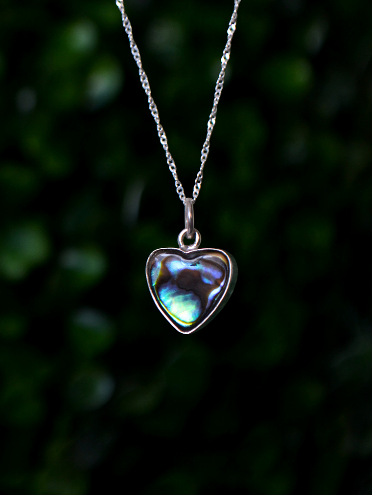 Colgante Abalone Corazon Petit 2