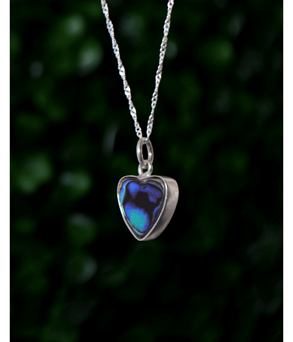 Colgante Abalone Corazon Petit