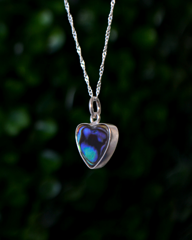 Colgante Abalone Corazon Petit