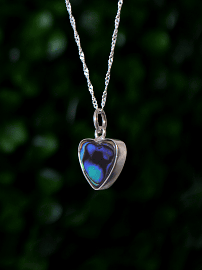 Colgante Abalone Corazon Petit