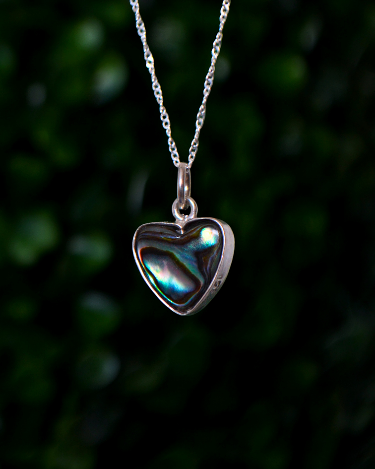 Colgante Abalone Corazon Petit