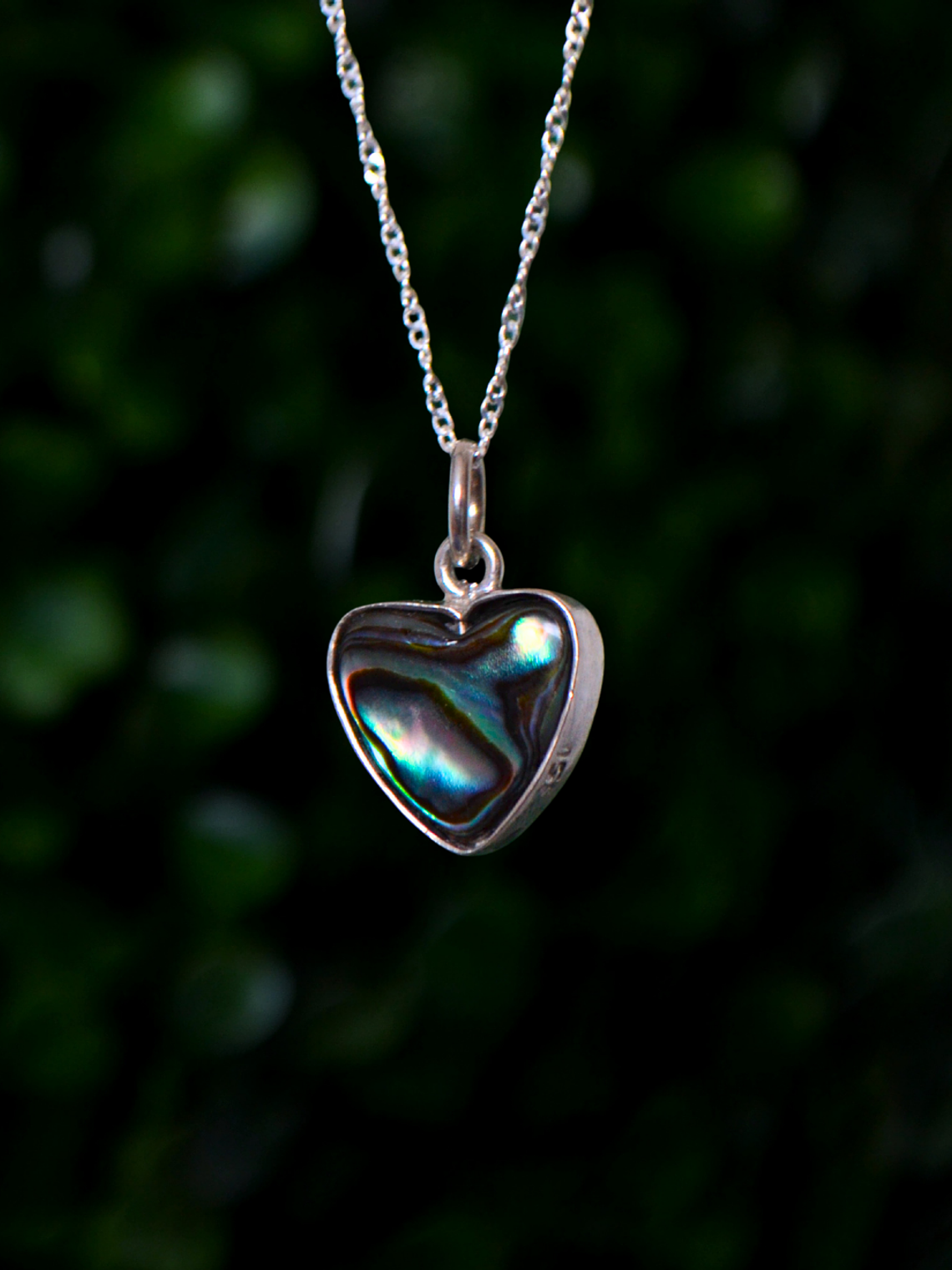 Colgante Abalone Corazon Petit 3