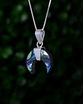 Colgante Abalone Luna Creciente