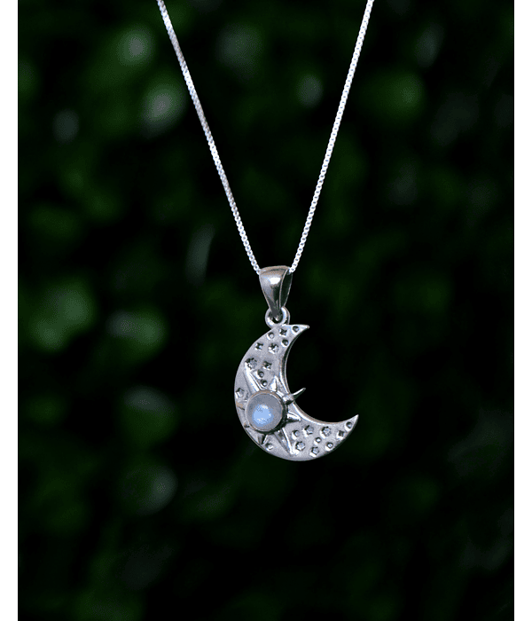 Colgante Luna Piedra Luna