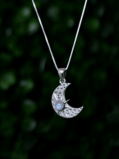 Colgante Luna Piedra Luna