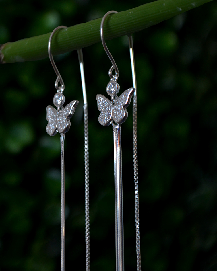 Aros Pasador Mariposa y Circones