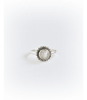 Anillo Sol Piedra Luna