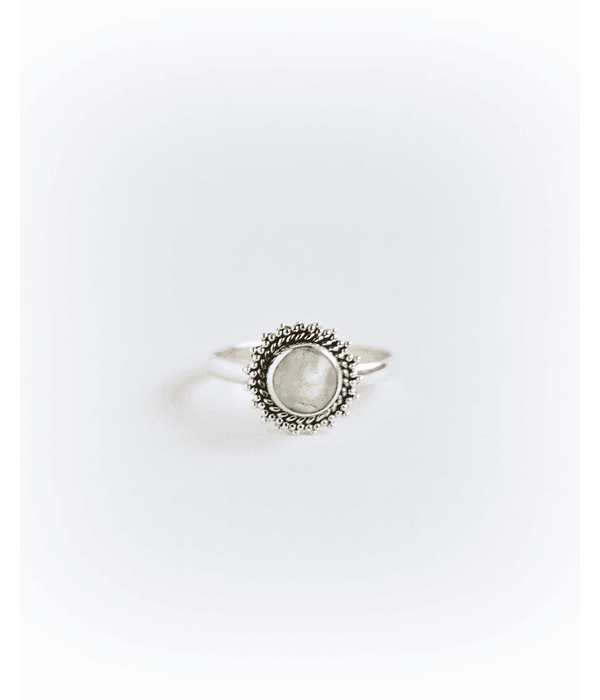 Anillo Sol Piedra Luna