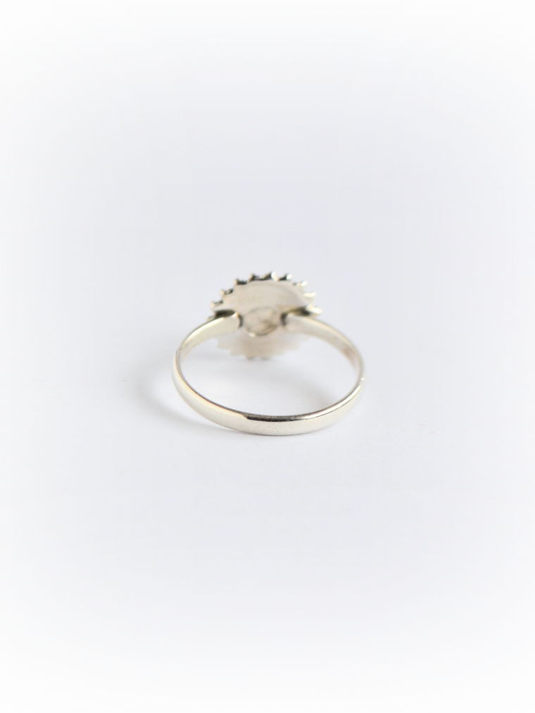 Anillo Sol Piedra Luna 4