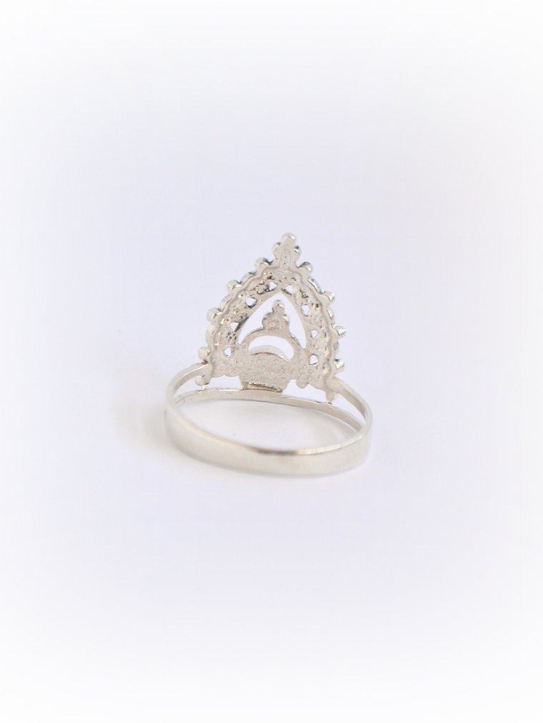 Anillo Maxi Corona Nácar  3